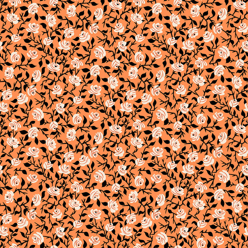 Tiny Frights RS5119 13 Brambling Rose Pumpkin by Melody Miller of Ruby Star Society for Moda.