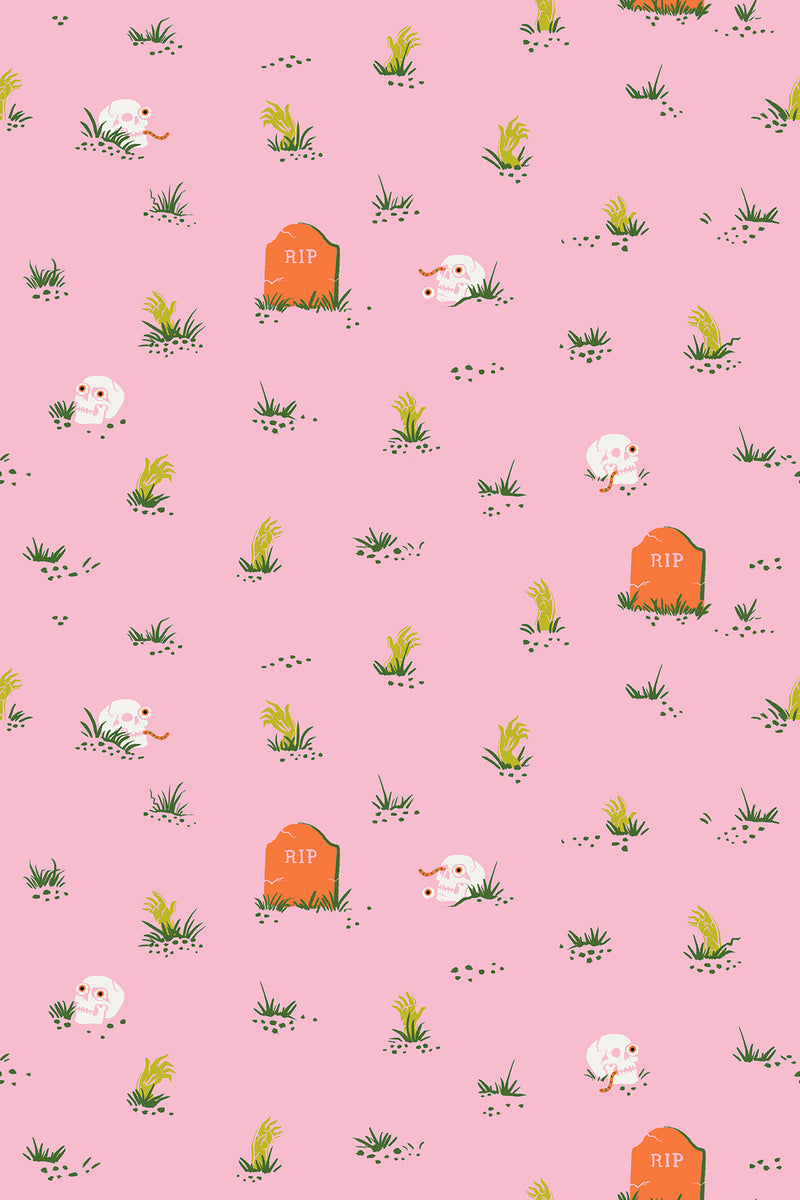 Tiny Frights RS5122 12G Graveyard Peony by Melody Miller of Ruby Star Society for Moda.