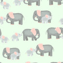 Tiny Tots Flannel 23053-MNT-FLN-D Mommy and Me by Lisa Perry for 3 Wishes Fabric