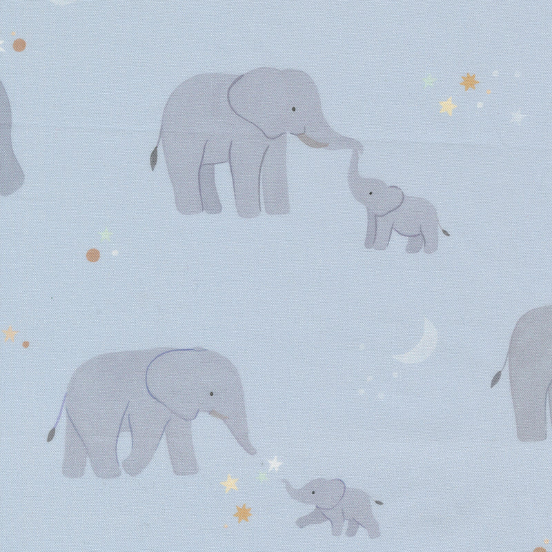 To The Moon And Back 25900-14 Sky by Paper & Cloth for Moda.