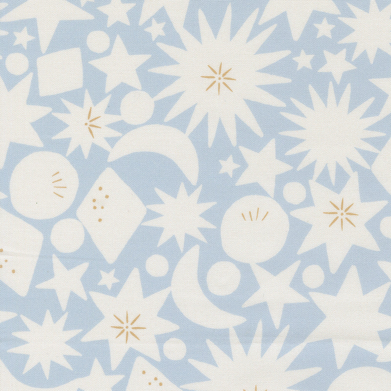 To The Moon And Back 25905-14 Sky by Paper & Cloth for Moda.
