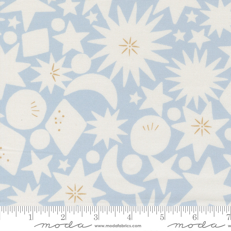 To The Moon And Back 25905-14 Sky by Paper & Cloth for Moda.