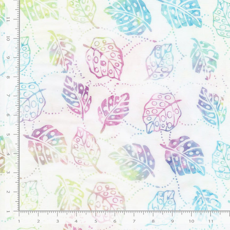 Tonga Bahamas Batik TONGA-B1036 BREEZE Monstera Leaves by Timeless Treasures