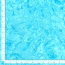 Tonga Royalty Batik TONGA-B3196 AQUA Tropical Leaves by Timeless Treasures