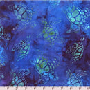 Totally Tropical Batik AMD-11688-60 Pacific by Lunn Studios for Artisan Batiks. Robert Kaufman Fabrics.