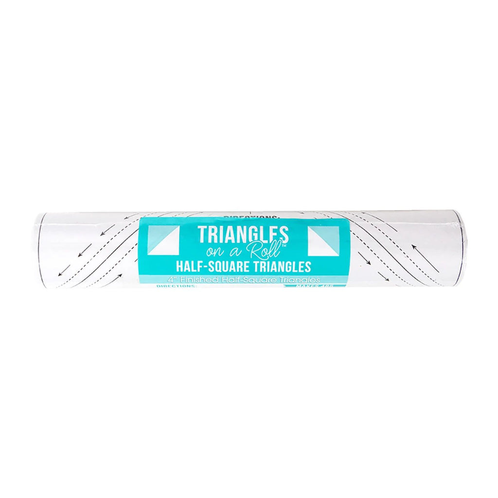 Triangular Roll Paper Triangles on a Roll Half-Square Triangle Paper 4 Inch Finished