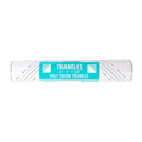 Roll of paper with 'Triangles on a Roll' label on a white background