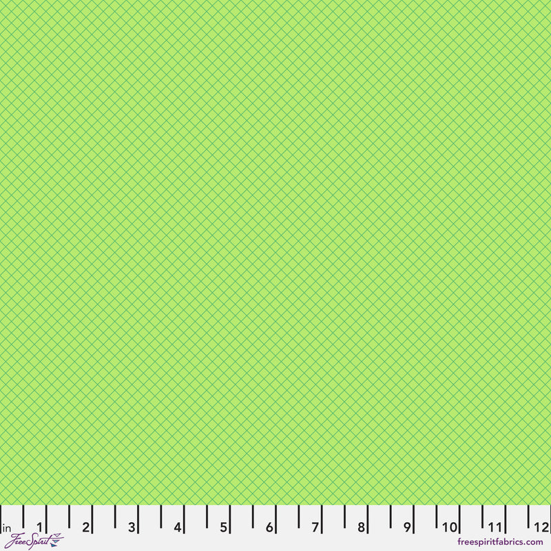 True Colors 2025 PWTP255.APPLE On the Grid by Tula Pink for FreeSpirit