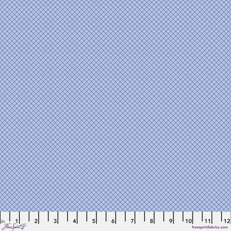 True Colors 2025 PWTP255.SHORELINE On the Grid by Tula Pink for FreeSpirit