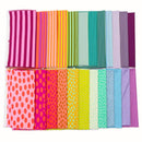 True Colors Sticks and Stones 10" Design Strip FB410DSTP.STICKSSTONES by Tula Pink for FreeSpirit Fabrics