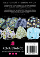 Tula Pink Full Moon Forest II Designer Ribbon Pack Starlight DP-134 FMF II Starlight by Renaissance Ribbons.