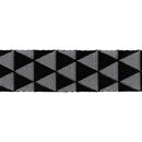 Tula Pink Graywork - Kinda Shady in Carbon 38mm (1.5 inch) Wide Webbing TK-144-38mm Col 02 by Renaissance Ribbons