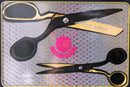 Tula Pink Limited Edition Black & Gold Scissor Tin TPLIMITED1