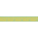 Tula Pink Measure Twice Lemon Zest 16mm (5/8") Wide Ribbon - straight