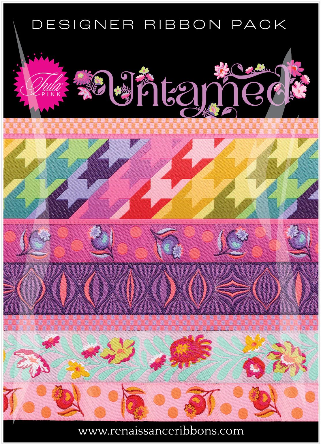 Tula Pink Untamed Cosmic Ribbon Designer Pack