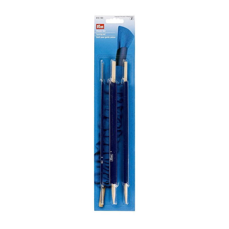 Turning Set - 3-Piece set of rods and tubes in packaging.