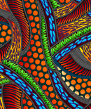 Turtle BA-00013M-Multi Allover Geo Metallic by Betty Albert-Licenz for International Textiles.