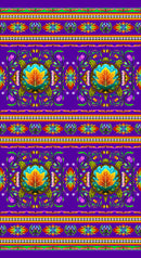 Turtle Island 37001-PURPLE Wide Stripe by Aaron Martin for Elizabeth's Studio.