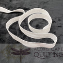 Cotton Twill Tape 19mm (3⁄4") Wide - White close up