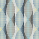 Twisted Ribbons 108" 3340W-76 Turquoise by Color Principle for Henry Glass.