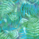 Under the Willows Batik U2485-234 Peridot by Hoffman Fabrics