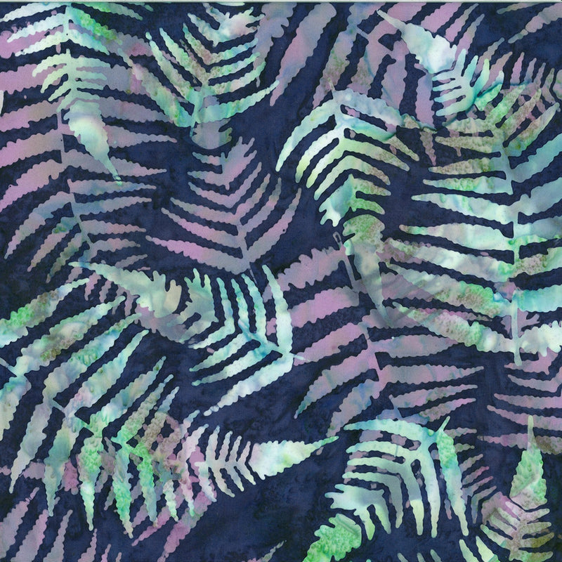 Under the Willows Batik U2485-46 Plum by Hoffman Fabrics