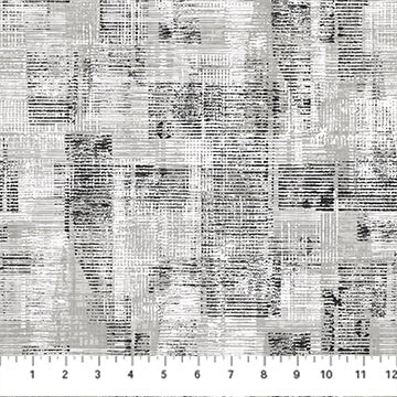 Urban Oasis Flannel F28321-10 White Multi by Northcott Studio for Northcott.
