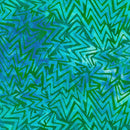 Velocity Batik AMD-21815-78 Peacock by Lunn Studios for Artisan Batiks. Robert Kaufman Fabrics.