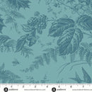 Vermont A-10285-T2 Teal Blue by Edyta Sitar for Andover Fabrics