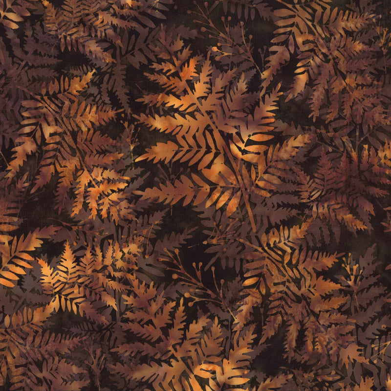 Walk in the Woods Batik V2518-342 Woody by Hoffman Fabrics