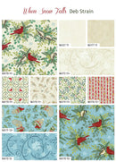 When Snow Falls Fat Quarter Bundle 56170AB by Deb Strain for Moda