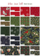 When Snow Falls Fat Quarter Bundle 56170AB by Deb Strain for Moda