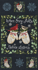 When Snow Falls Fat Quarter Bundle 56170AB by Deb Strain for Moda