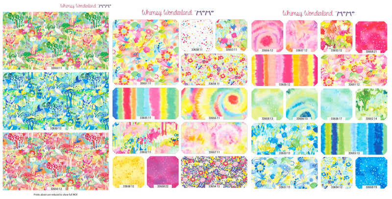 Whimsy Wonderland Fat Quarter Bundle 33650AB by MoMo for Moda