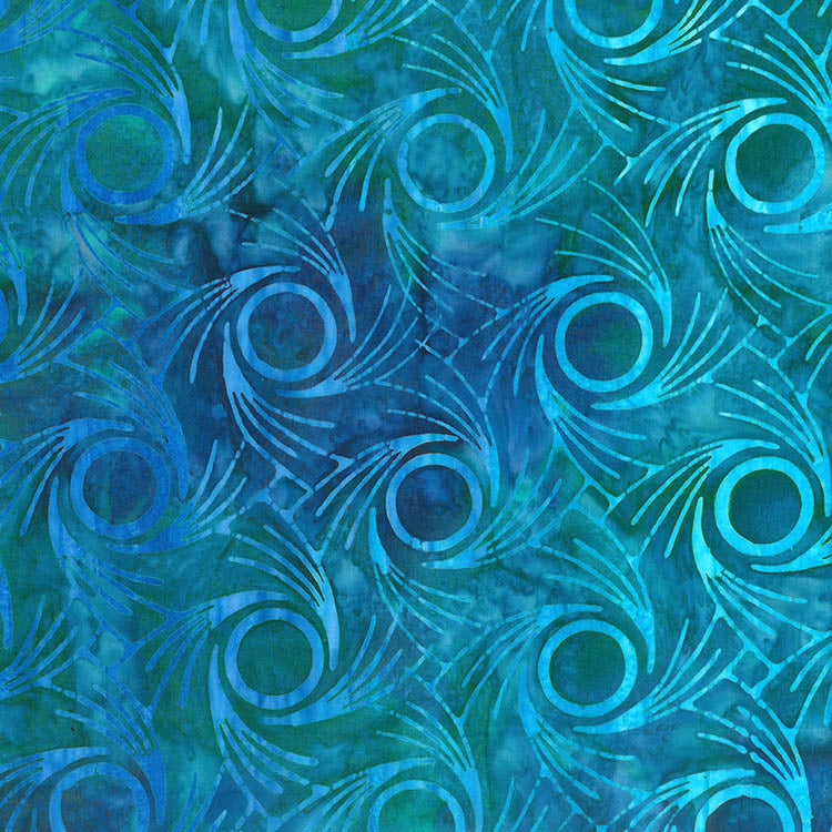 Whirlpool Batik 83202-1000 Charisma Movement by Banyan Batiks by Northcott