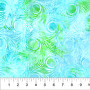 Whirlpool Batik 83202-61 Caribbean Movement by Banyan Batiks by Northcott