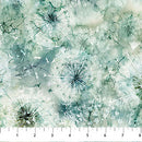 Whisper DP28702-64 Packed Seed Pods Md Teal Multi by Deborah Edwards and Melanie Samra for Northcott