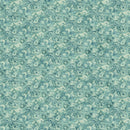 Whisper DP28704-66 Seed Pod Mini Md Teal Multi by Deborah Edwards and Melanie Samra for Northcott