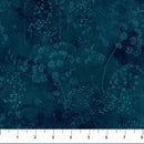 Whisper DP28707-48 Flower Blender Navy by Deborah Edwards and Melanie Samra for Northcott