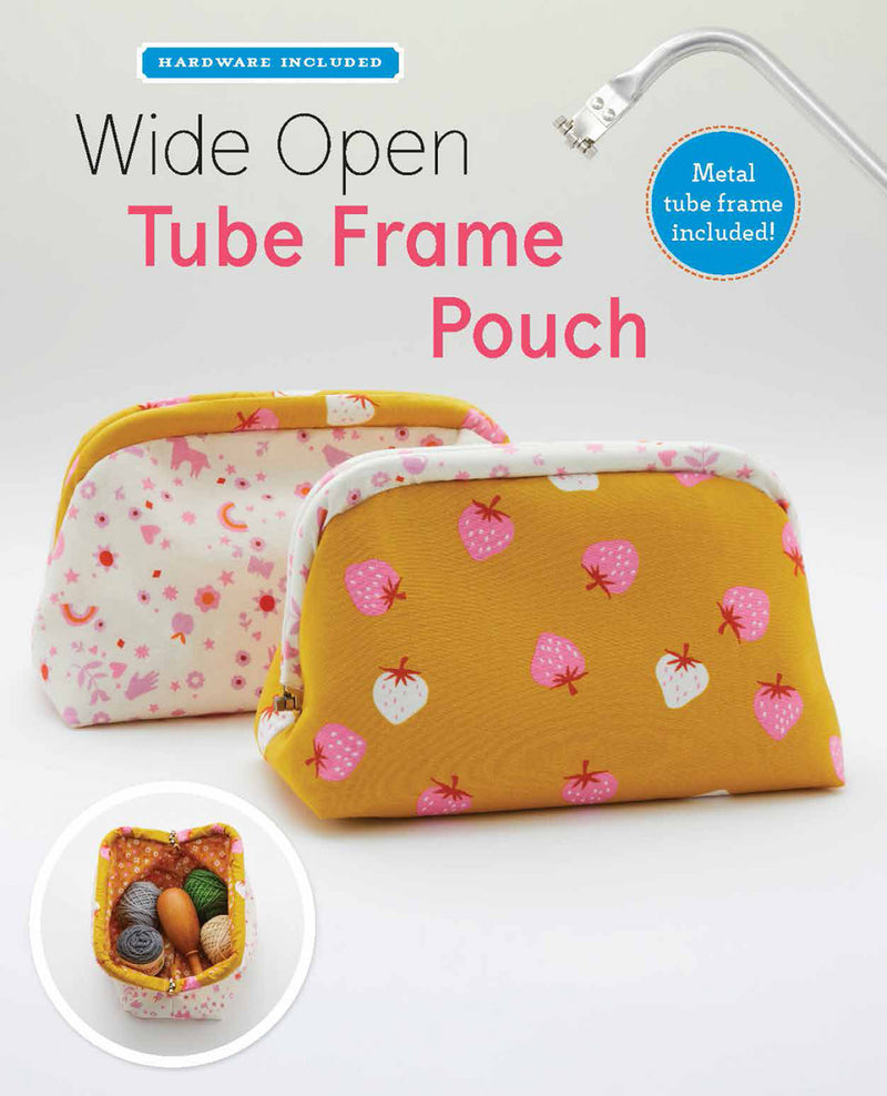 wide open tube frame pouch pattern front cover