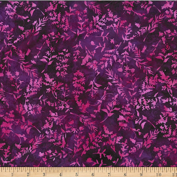 Wild Berry Jam Batik W2564-405 Wildberry by Hoffman Fabrics