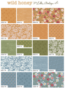 Wild Honey Fat Quarter Bundle 5250AB by Lella Boutique for Moda.