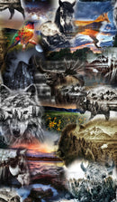 Wild V5290-112 Dawn by Travis Glasgow for Hoffman Fabrics