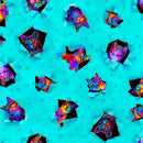 Wildcat CAT-CD3032 BLUE Peekaboo Cats by Chong-A Hwang for Timeless Treasures.