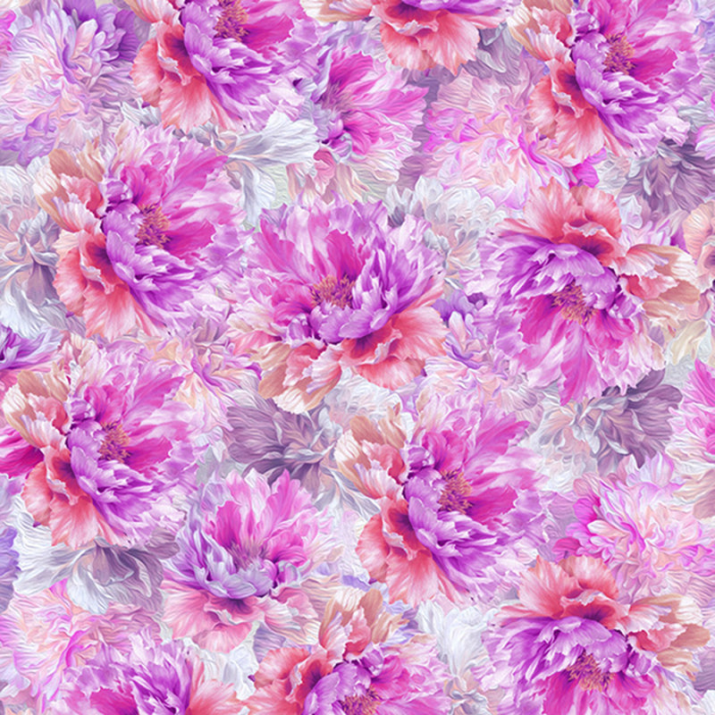 Wildflowers V5246-562 Blooms by Hoffman Fabrics