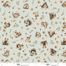 Wildwood Whimsy 3209-11 Spring Fed Blue Wildwood Friends by Juliah Tiedemann for Blank Quilting Corp.