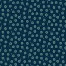 Willow Hollow 9976-77 Dk Blue Cameos by Kim Diehl for Henry Glass