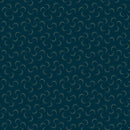 Willow Hollow 9984-77 Dk Blue Dotted Crescents by Kim Diehl for Henry Glass