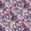 Wings Over Wildflowers X5702-91 Amethyst by Hoffman Fabrics