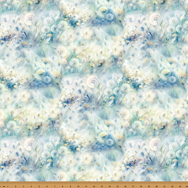 Wings Over Wildflowers X5703-492 Breeze by Hoffman Fabrics